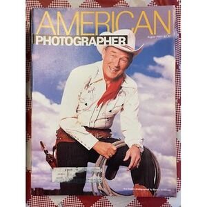 American Photographer Magazine August 1988 Roy Rogers Cowboy Bonnie Schiffman